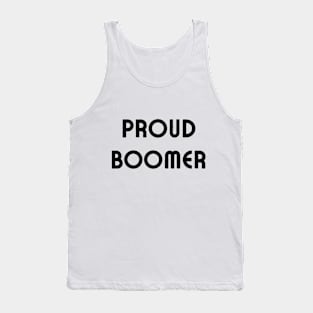 Proud boomer Tank Top